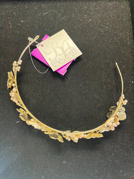 Bridal Hairpiece Bel Aire 2177 Gold/Ivory NWT main image 3